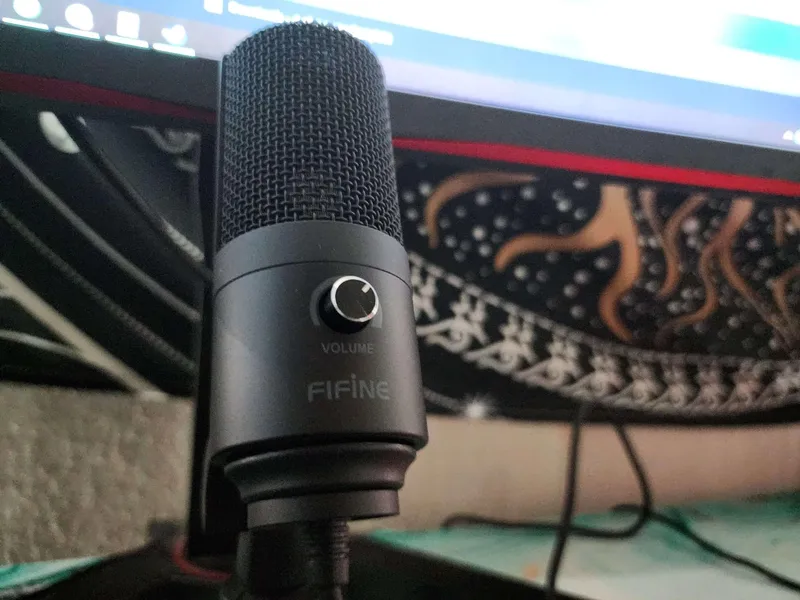 Webinar Microphone Fifine-usb-mic