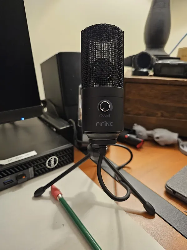 Webinar Microphone Fifine-usb-mic