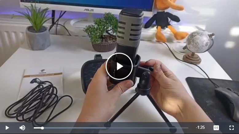 Webinar Microphone tonor-usb-mictripod-image