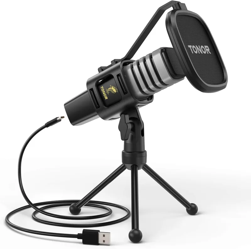 Webinar Microphone tonor-usb-mictripod-image